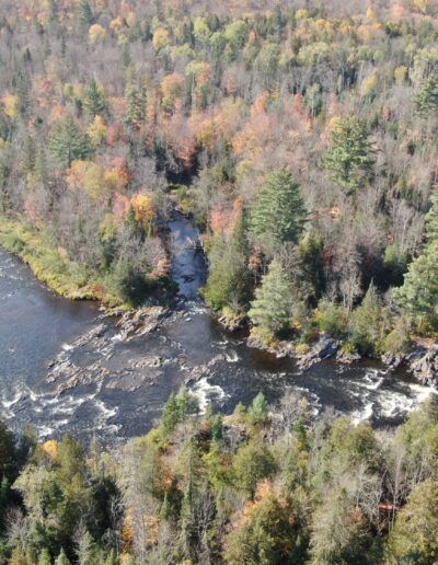 hemlock falls, drone photos, logans landing lodge, paint river, upper michigan, drone photo, cabin rentals, cabin rental, crystal falls, mi cabin rentals, sleeps 10, log cabin rental, waterfront, river front, riverfront, snowmobile trails, northwoods cabin rentals, drone photographers, fvwd
